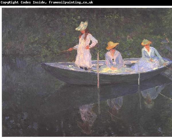 Claude Monet La barque a Giverny